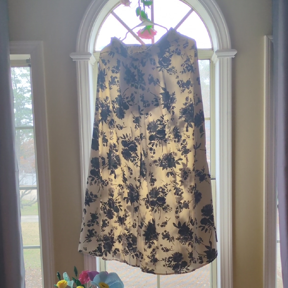 Floral Print Women's Skirt
